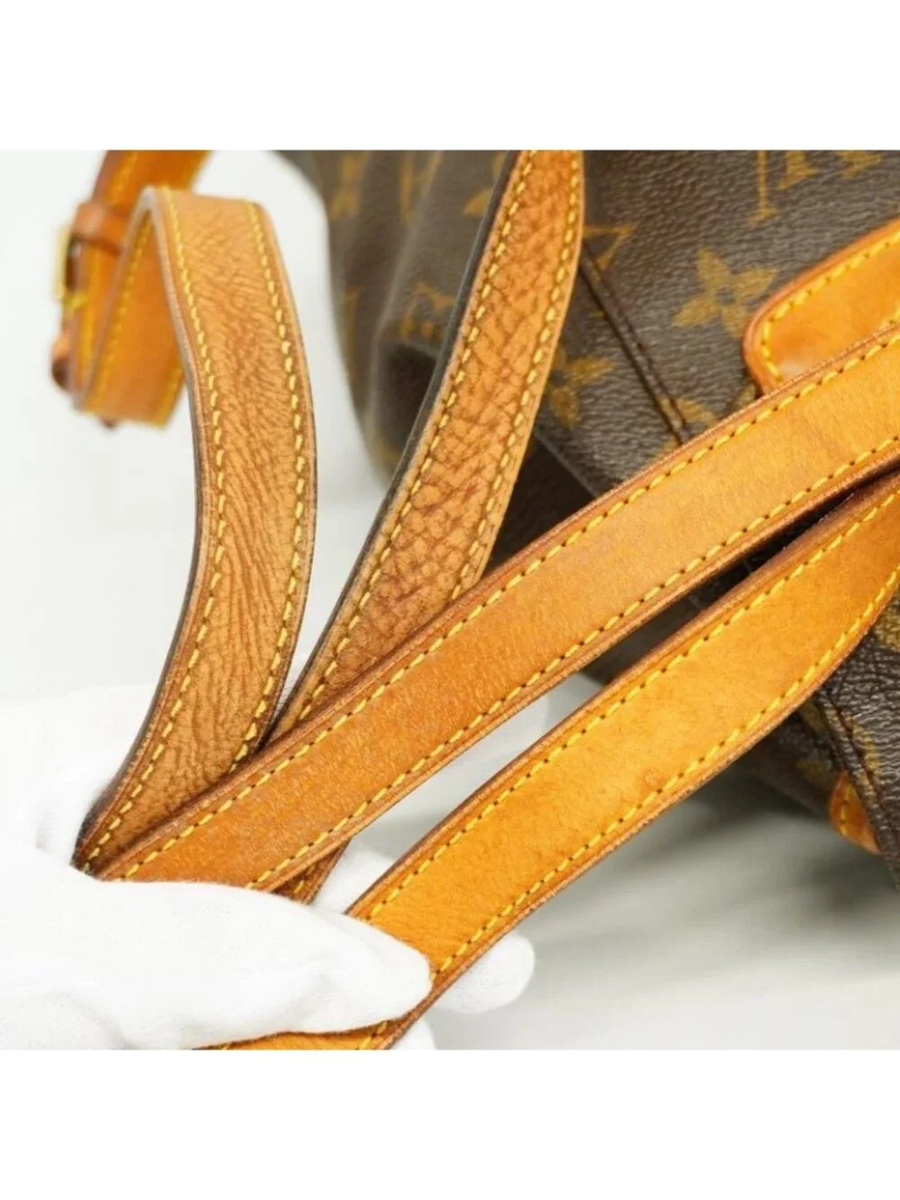 Louis Vuitton Backpack Monogram Montsouris MM Brown - Picture 9 of 10